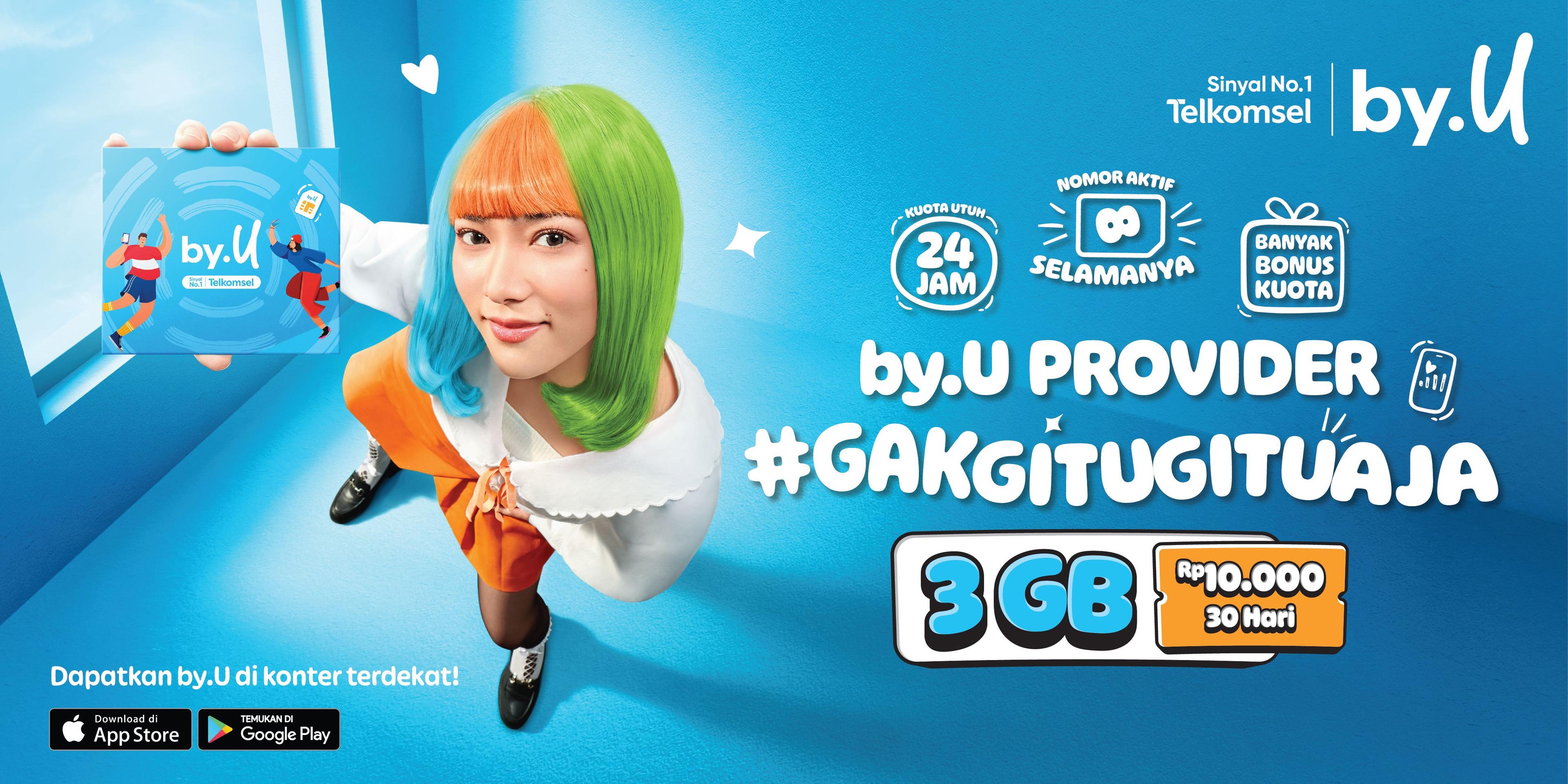 image Hidupmu bakalan #GakGituGituAja dengan by.U!